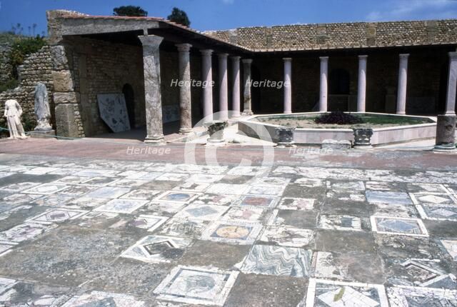 Mosaic at the Roman Villas, Carthage, Tunisia, c2nd-3rd century. Artist: Unknown.