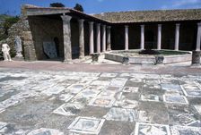 Mosaic at the Roman Villas, Carthage, Tunisia, c2nd-3rd century