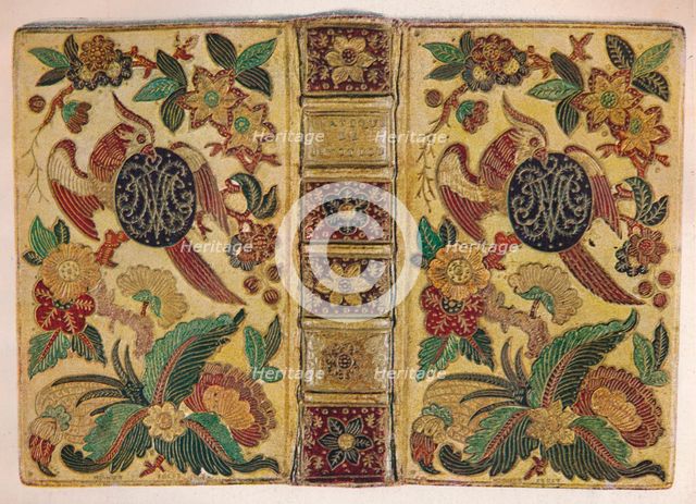 'Mosaic binding signed by Le Monnier and bearing the monogram of Maria Josepha of Saxony', c1750 (19 Artist: Le Monnier.