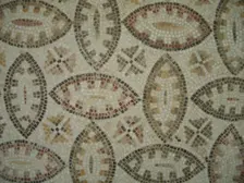 Mosaic, El Jem Museum, El Djem, Tunisia, 2009. Creator: Amanda Waite