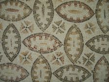 Mosaic, El Jem Museum, El Djem, Tunisia, 2009. Creator: Amanda Waite