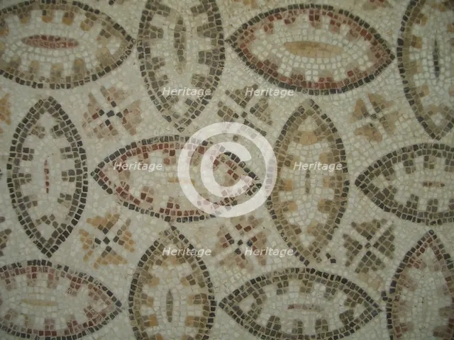 Mosaic, El Jem Museum, El Djem, Tunisia, 2009. Creator: Amanda Waite.