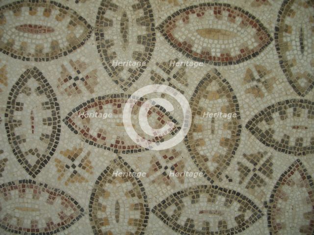 Mosaic, El Jem Museum, El Djem, Tunisia, 2009. Creator: Amanda Waite.