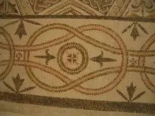 Mosaic, El Jem Museum, El Djem, Tunisia, 2009. Creator: Amanda Waite