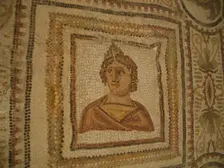 Mosaic, El Jem Museum, El Djem, Tunisia, 2009. Creator: Amanda Waite