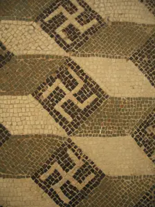 Mosaic, El Jem Museum, El Djem, Tunisia, 2009. Creator: Amanda Waite