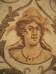 Mosaic, El Jem Museum, El Djem, Tunisia, 2009. Creator: Amanda Waite