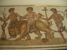 Mosaic, El Jem Museum, El Djem, Tunisia, 2009. Creator: Amanda Waite