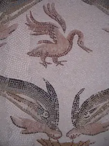 Mosaic, El Jem Museum, El Djem, Tunisia, 2009. Creator: Amanda Waite