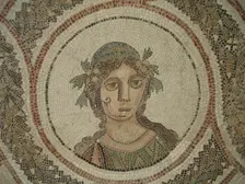 Mosaic, El Jem Museum, El Djem, Tunisia, 2009. Creator: Amanda Waite