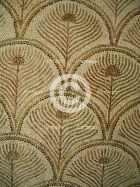 Mosaic, El Jem Museum, El Djem, Tunisia, 2009. Creator: Amanda Waite.