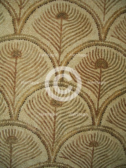 Mosaic, El Jem Museum, El Djem, Tunisia, 2009. Creator: Amanda Waite.