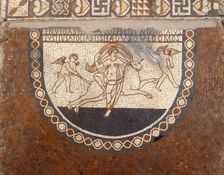 Mosaic floor, Lullingstone Roman Villa, Eynsford, Kent, 1991