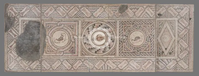 Mosaic Floor with Animals (7), about A.D. 400. Creator: Unknown.
