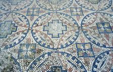 Mosaic from a Roman villa, Montreal, Dordogne and Atlantic Coast, France