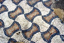 Mosaic from a Roman villa, Montreal, Dordogne and Atlantic Coast, France