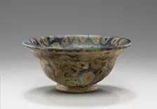 Mosaic Glass Carinated Bowl, late 1st century B.C.-early 1st century A.D. Creator: Unknown