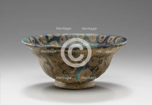 Mosaic Glass Carinated Bowl, late 1st century B.C.-early 1st century A.D. Creator: Unknown.