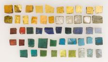 Mosaic Tesserae, Byzantine, 6th-15th century. Creator: Unknown