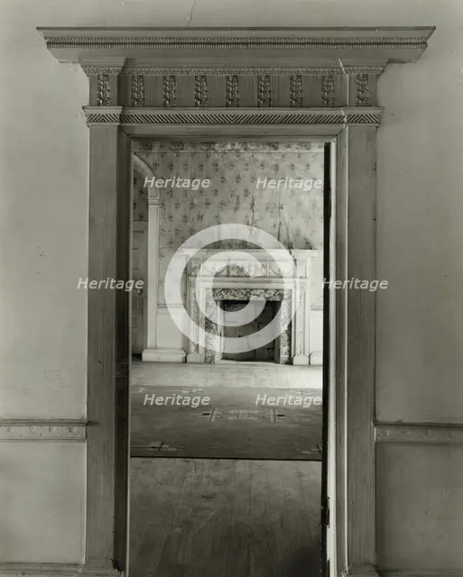 Mosby Hall, Littleton, Halifax County, North Carolina, 1938. Creator: Frances Benjamin Johnston.