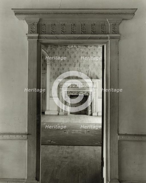Mosby Hall, Littleton, Halifax County, North Carolina, 1938. Creator: Frances Benjamin Johnston.