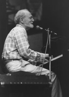 Mose Allison, Edingburgh Jazz Festival, 1990. Creator: Brian Foskett