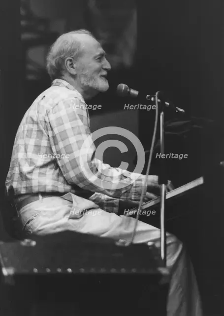 Mose Allison, Edingburgh Jazz Festival, 1990. Creator: Brian Foskett.