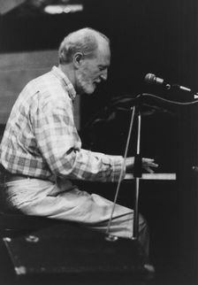 Mose Allison, Edingburgh Jazz Festival, 1990. Creator: Brian Foskett