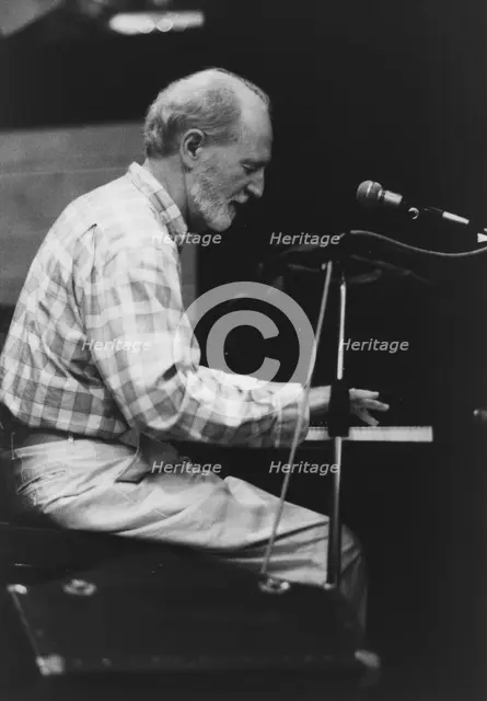 Mose Allison, Edingburgh Jazz Festival, 1990. Creator: Brian Foskett.