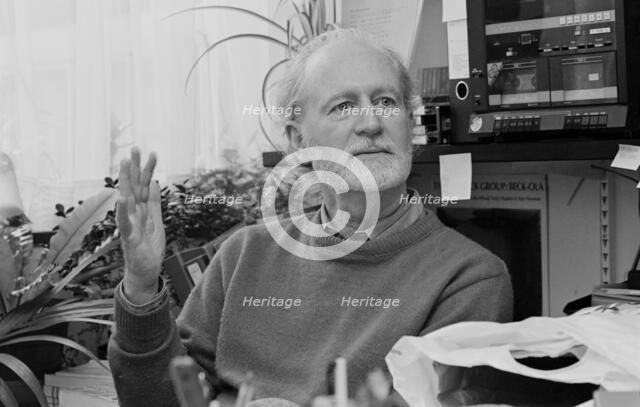 Mose Allison, EMI, London, 1988. Artist: Brian O'Connor.