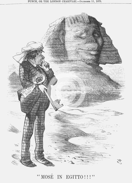 "Mosé in Egitto !!!", 1875. Creator: Joseph Swain.