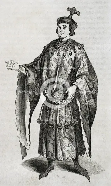 Mosén Borra, real name Antoni Tallander, (born in Barcelona in 1358), 1852. Creator: Unknown.