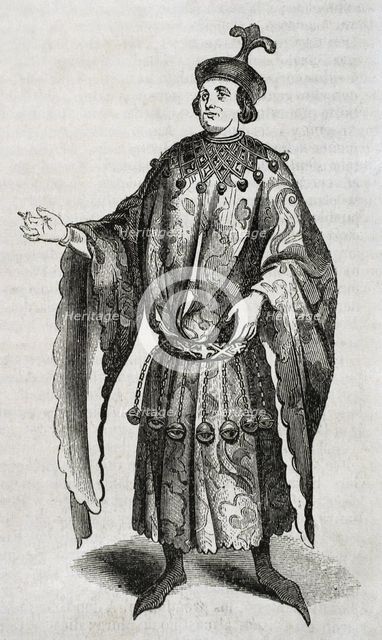 Mosén Borra, real name Antoni Tallander, (born in Barcelona in 1358), 1852. Creator: Unknown.