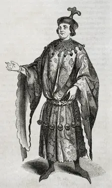 Mosén Borra, real name Antoni Tallander, (born in Barcelona in 1358), 1852. Creator: Unknown