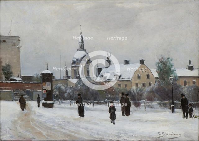 Mosebacke Square. Creator: Carl Skanberg.