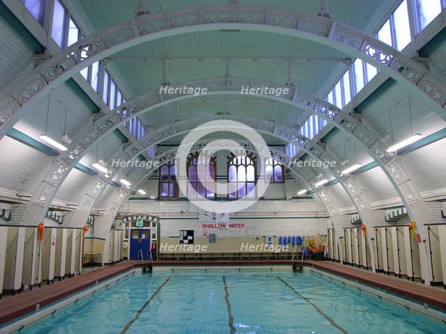 Moseley Road Baths, Moseley Road, Balsall Heath, Birmingham, 2005. Creator: Simon Inglis.