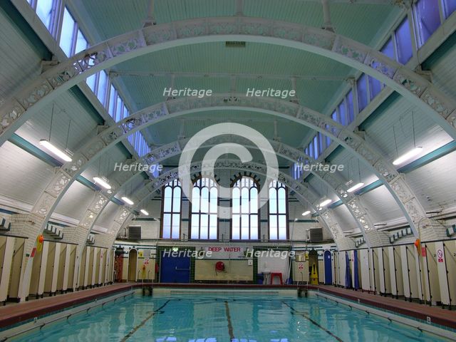 Moseley Road Baths, Moseley Road, Balsall Heath, Birmingham, 2005. Creator: Simon Inglis.