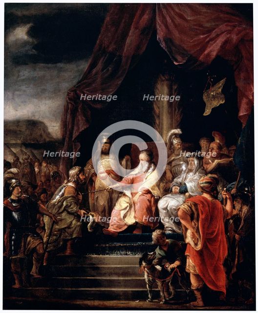 'Moses and Jethro', c1655-c1656. Artist: Ferdinand Bol