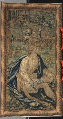 Moses and Jethro's Daughter, 17th century. Creator: Unknown