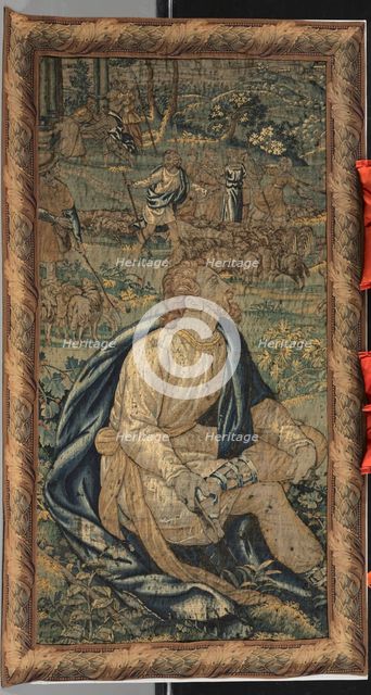 Moses and Jethro's Daughter, 17th century. Creator: Unknown.