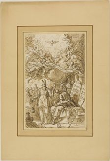 Moses and the Tables of Law, n.d. Creator: Sir James Thornhill