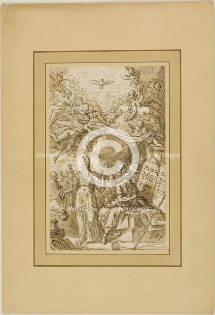 Moses and the Tables of Law, n.d. Creator: Sir James Thornhill.