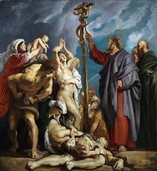 Moses and the Brazen Serpent, 1609-1610. Creator: Rubens, Pieter Paul (1577-1640)