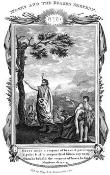 Moses and the Brazen Serpent c1808