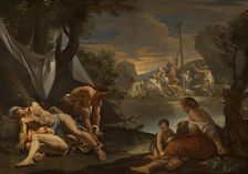 Moses and the Brazen Serpent. Creator: Chaperon, Nicolas (1612-1656)