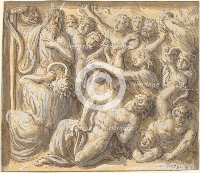 Moses and the Brazen Serpent. Creator: Luigi Ademollo.