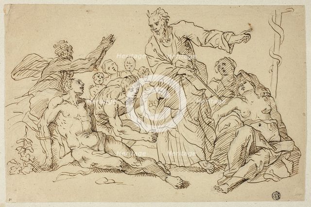 Moses and the Brazen Serpent, n.d. Creator: Unknown.
