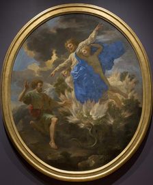 Moses and the Burning Bush, 1641. Creator: Nicolas Poussin