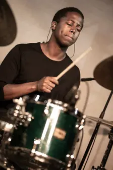 Moses Boyd, 2018. Artist: Alan John Ainsworth