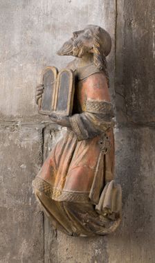 Moses, between 1325 and 1350. Creator: Unknown